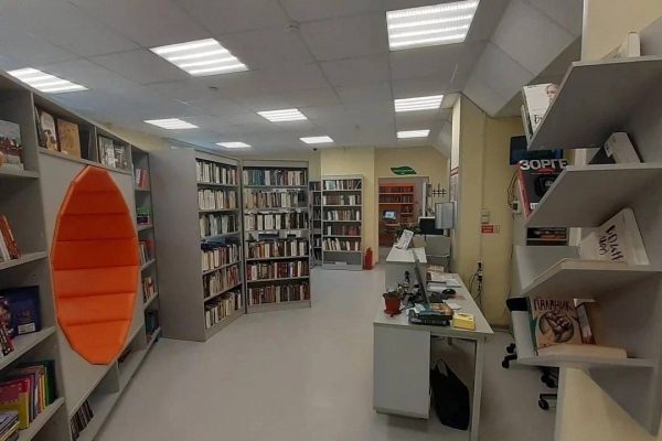 Новая библиотека в Кировске