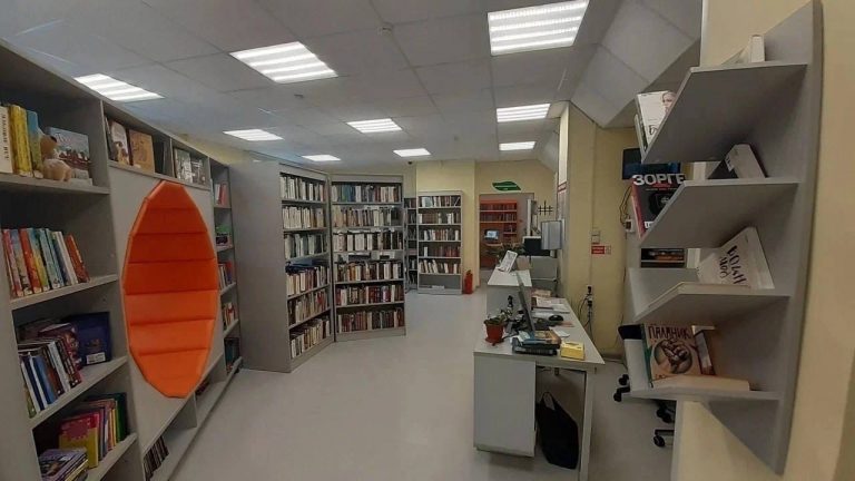 Новая библиотека в Кировске